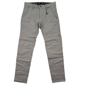 Projek Raw Mens 32x30 Gray Cargo Pants Stretch Blend Workwear Utility Casual EUC